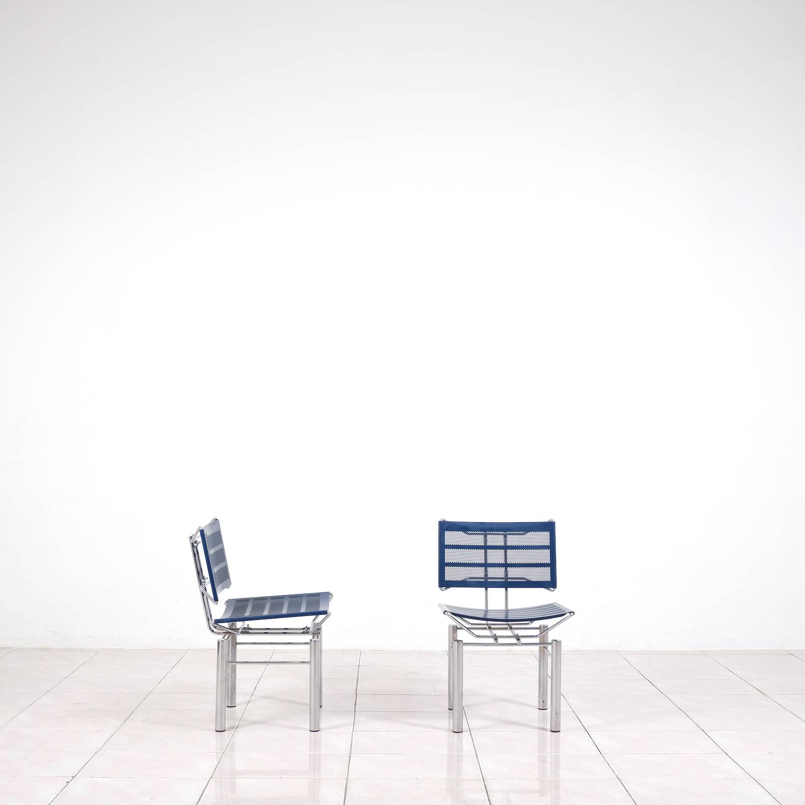 Set of 4 postmodern „8600“ chairs by Hans Ulrich Bitsch for Kusch & Co.
