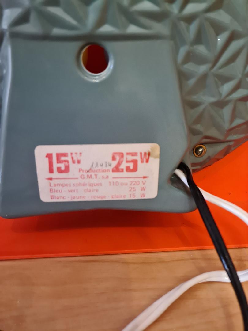 Vintage 70s wall lamp