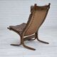 1970’s, Norwegian design, "Siesta" lounge chair by Ingmar Relling, leather, bentwood.