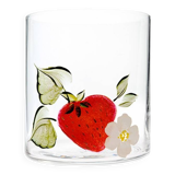 Gobelet en cristal fraise