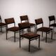 Chaises SM07 conçues par Cees Braakman pour Pastoe. Vers 1970