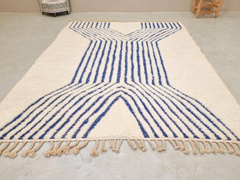 Tapis azilal Tissé main traditionnelle