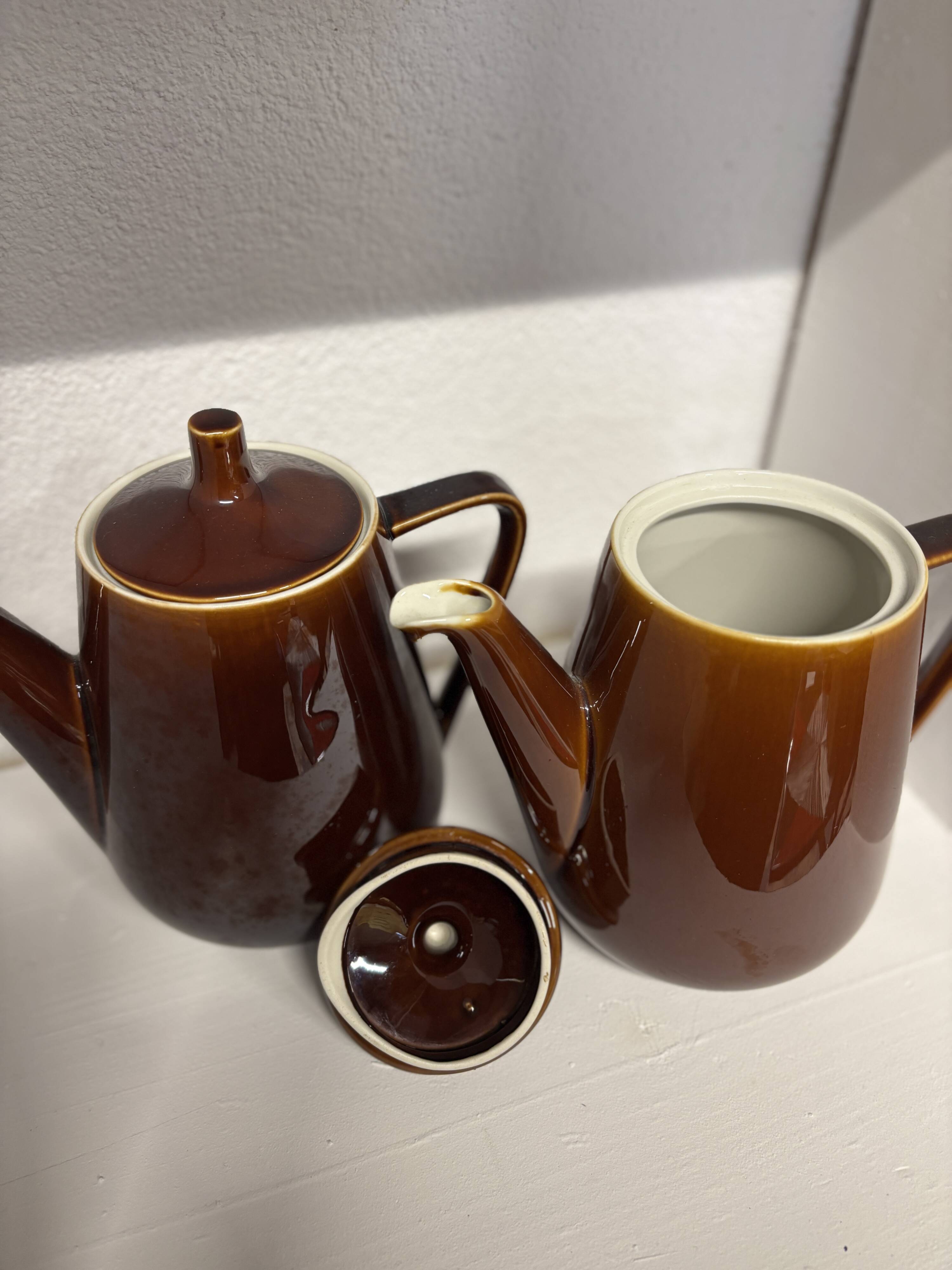 Villeroy & Boch tea/coffee service - brown