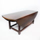 Table basse en acajou avec extensions, années 1930