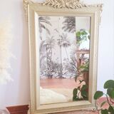 Beautiful old mirror Napoleon III 80x130cm