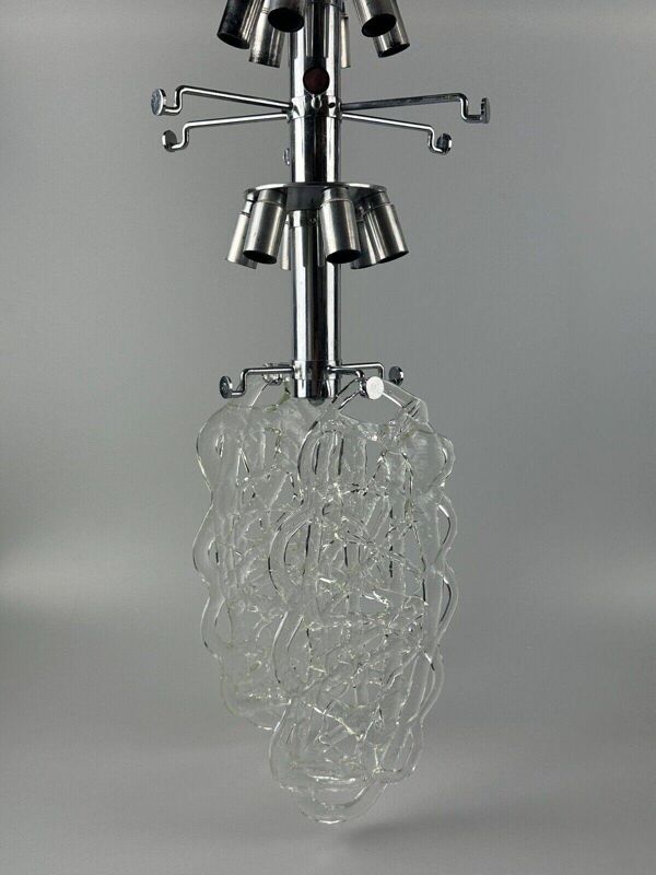 Lustre Av Mazzega en verre de Murano années 60 années 70