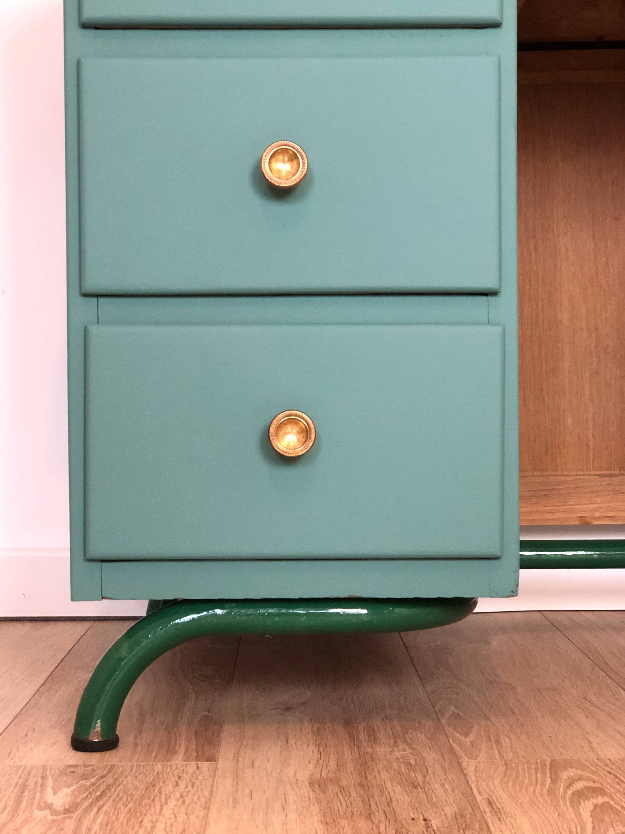Schoolmaster's desk from the 1950s