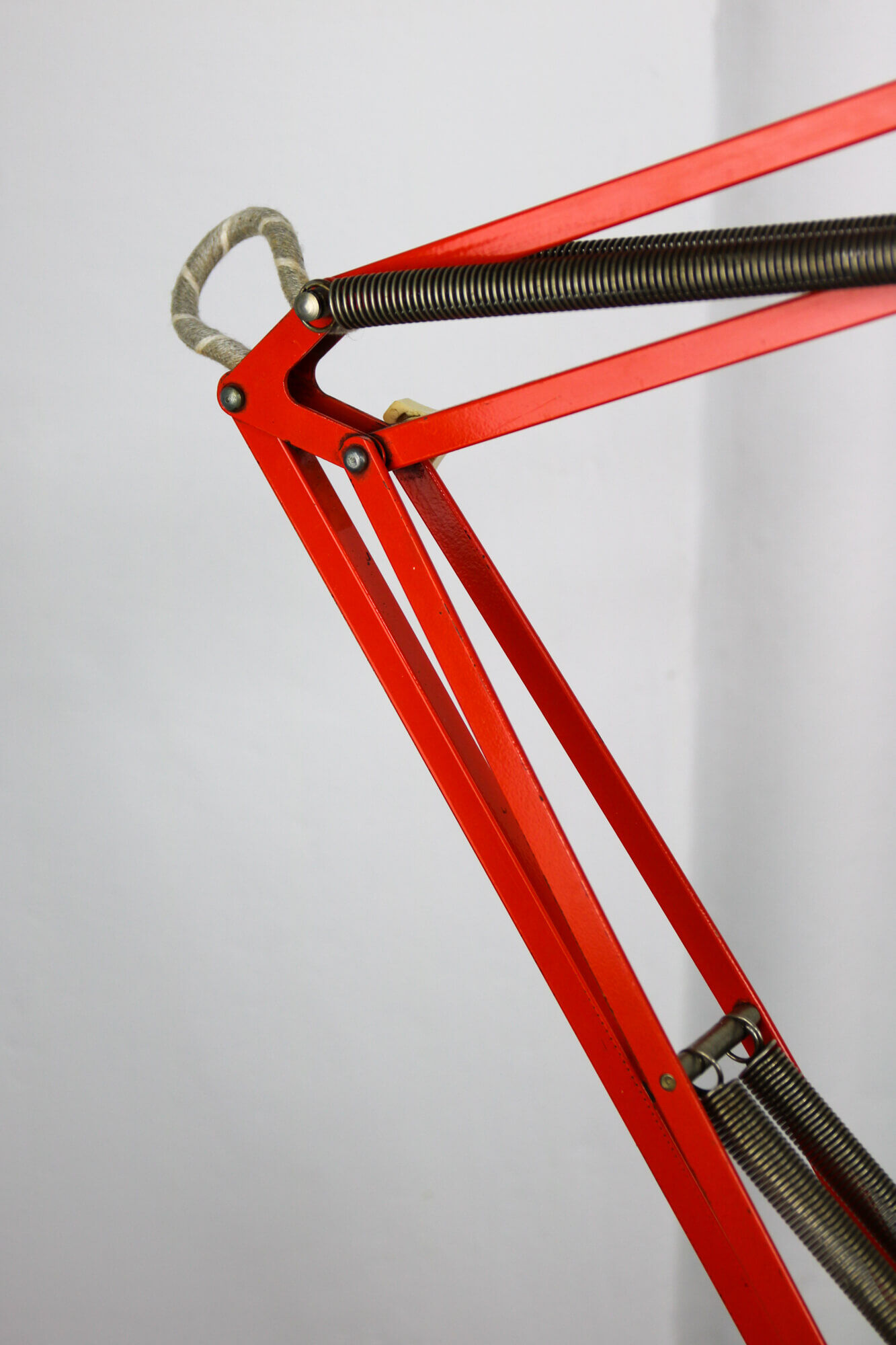 Orange Adjustable Achitect Table Lamp by Luxo, 1970s