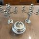 Candle holders and sweet jar