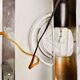 Pair of Space Age 70s double wall lights