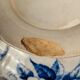 Antique compote dish Creil & Montereau – Flora model –