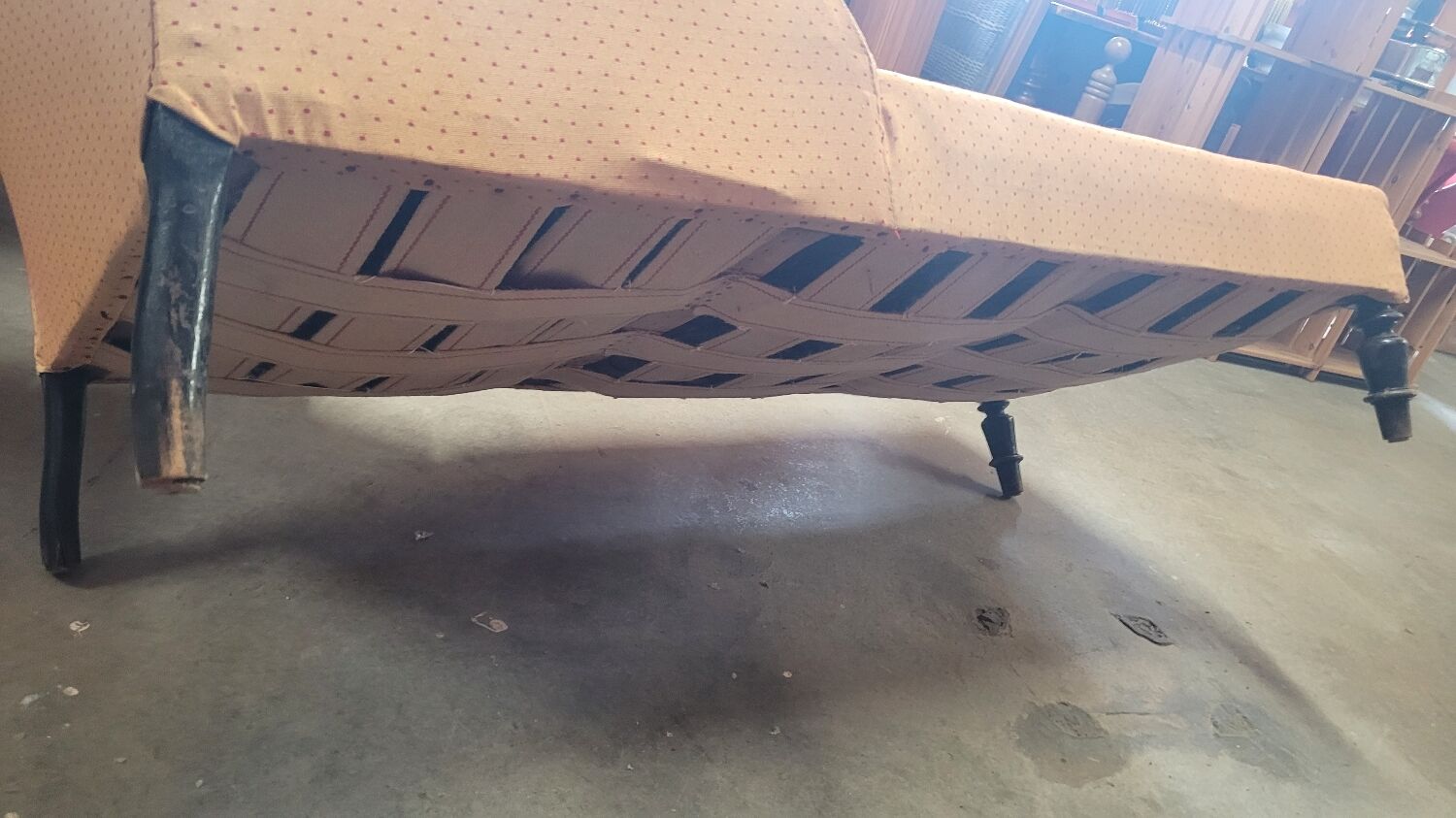 Napoleon III period daybed, 19th century