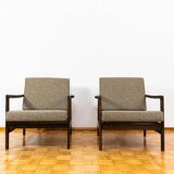 Pair of mid century armchairs "b7522 " by Zenon Bączyk, Poland, 1960's