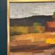 Original Swedish Oil on Canvas – "Landscape" by Olle Rhönnstad – Signed – Vintage and Framed – 43 × 35 cm (16.9" × 13.8")