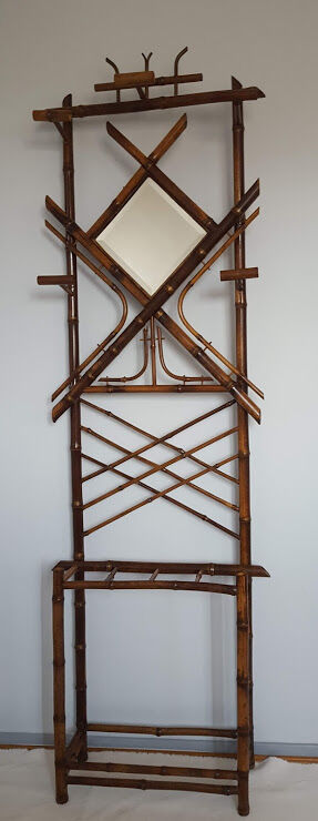 Bamboo coat rack