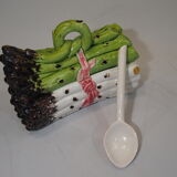 Asparagus slip sauce boat