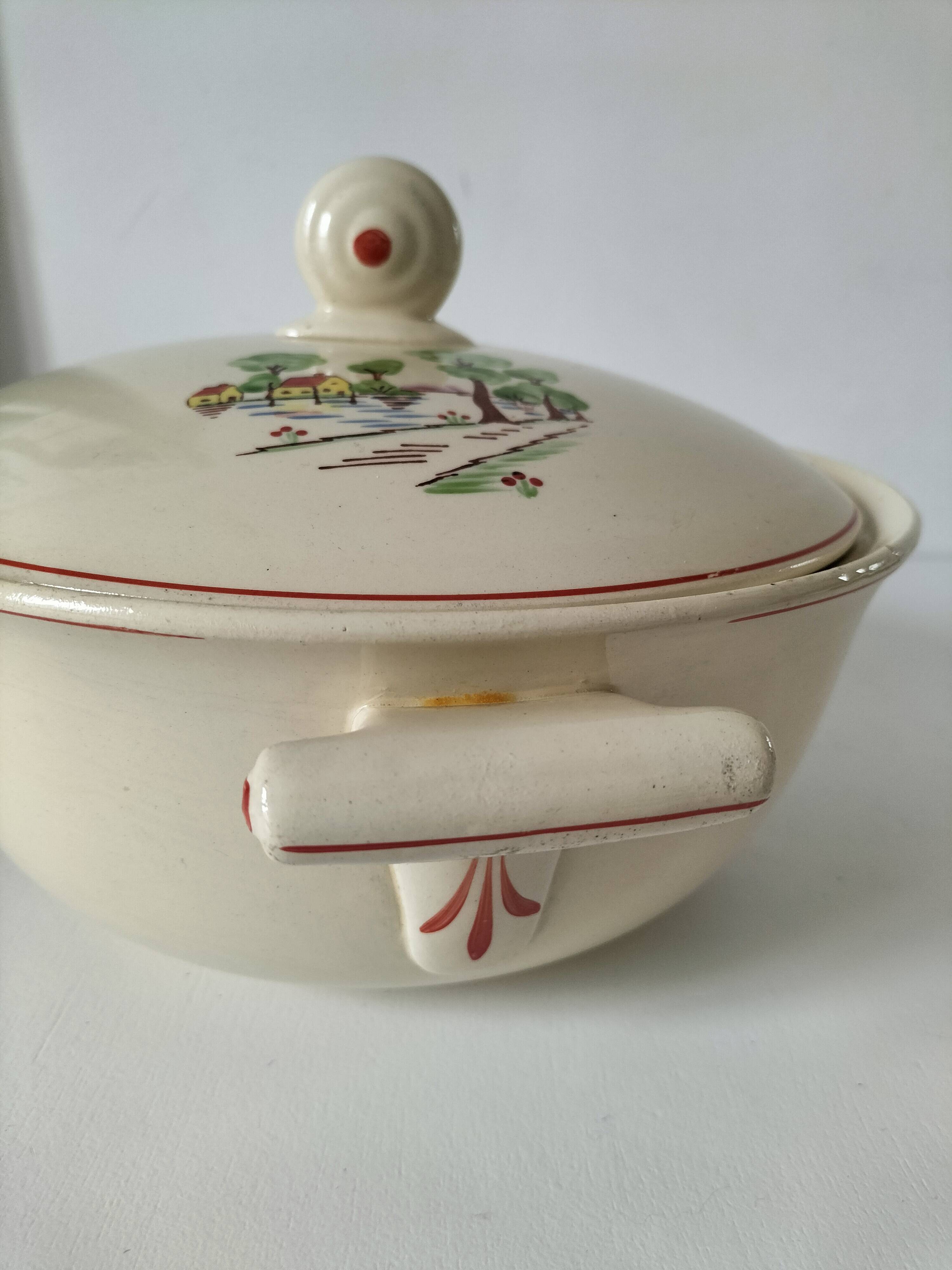 Old vegetable dish Moulin des Loups Orchies decoration My Countryside