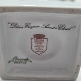 Limoges porcelain vase Castel decorated in the Empire style Saint-Cloud