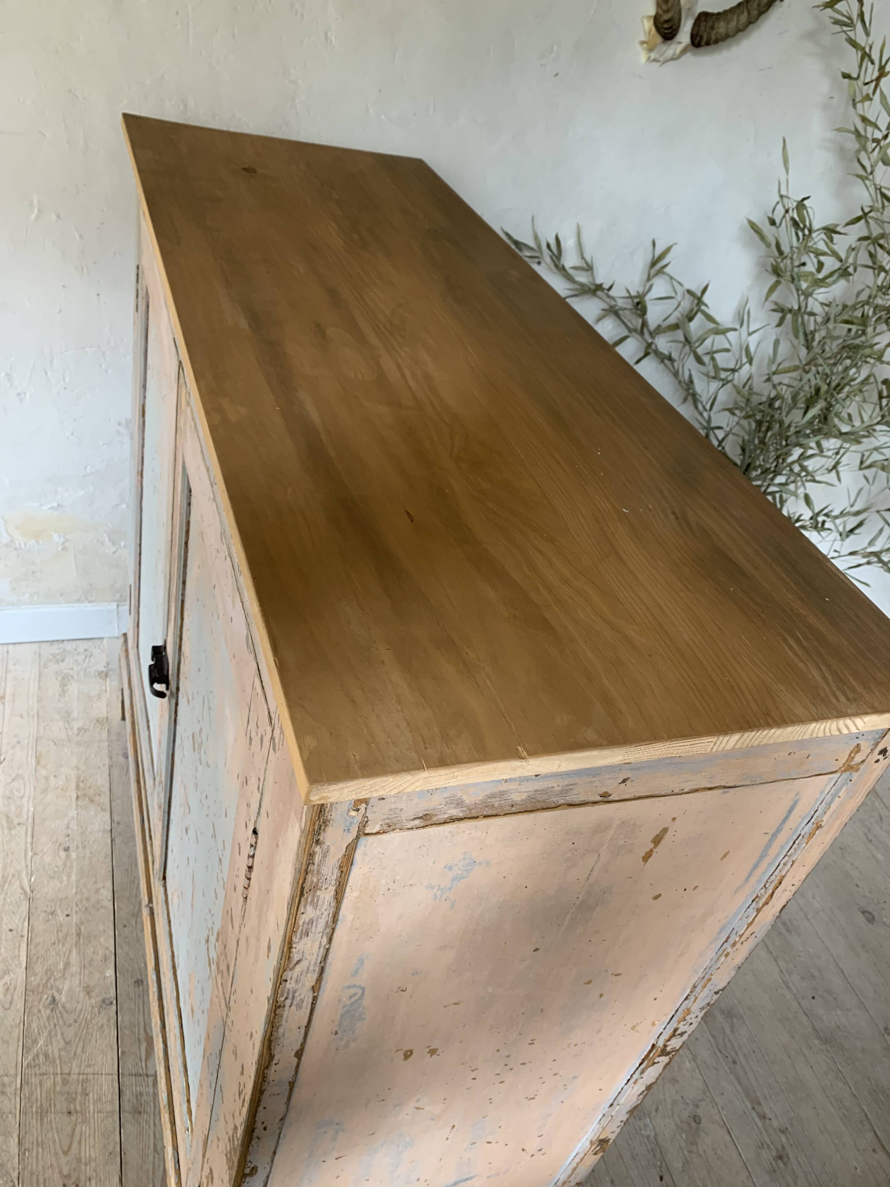 Large patinated Parisian buffet