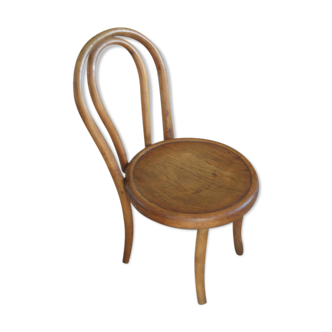 Chaise enfant en chêne de Fischel