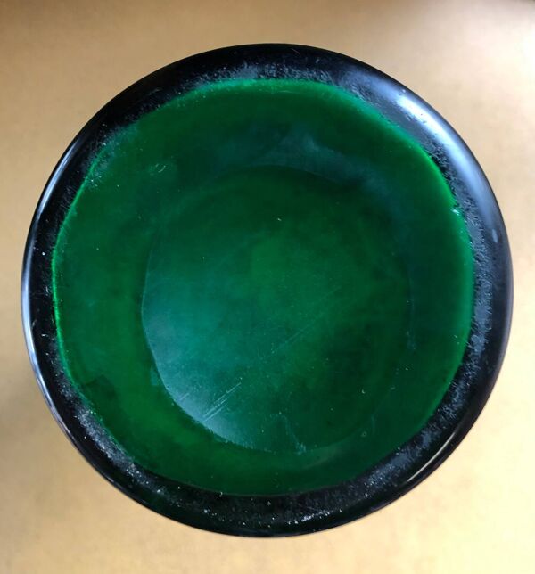 Vase émaillé Legras