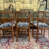 Suite de 6 chaises anglaises cheppendeale