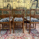 Set of 6 English cheppendeale chairs