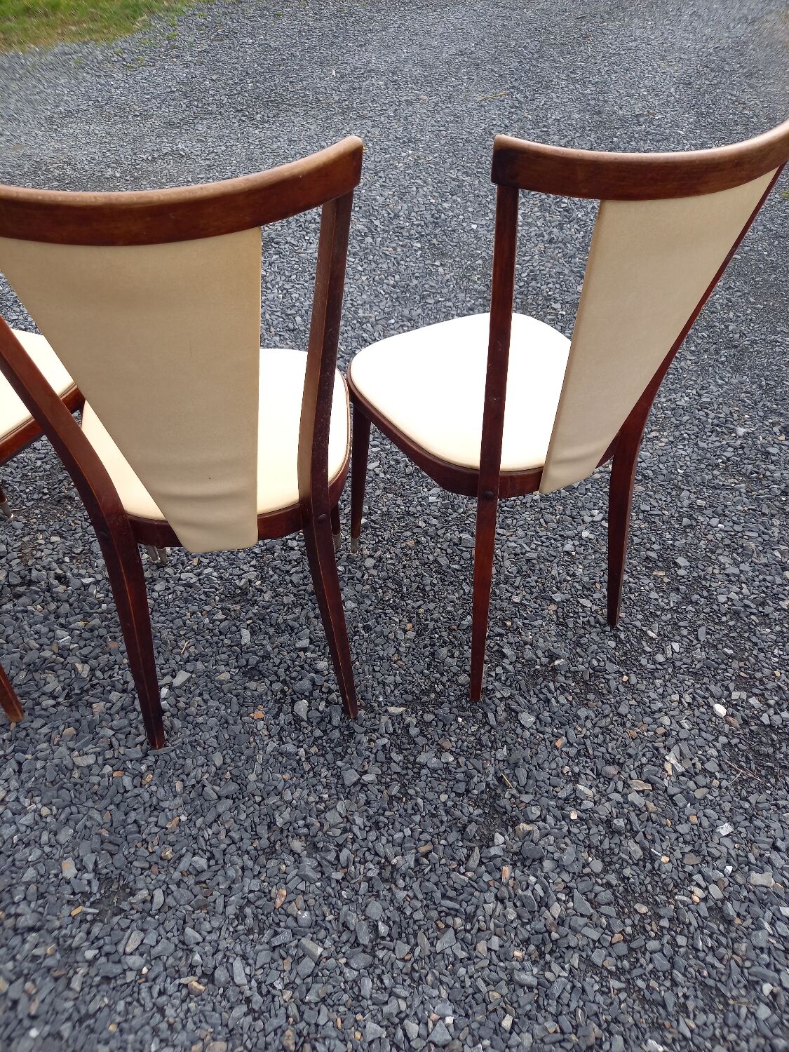 4 vintage chairs Palma Baumann 1970
