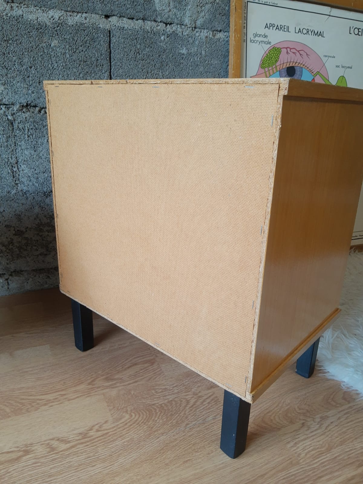 Bedside table 50s-60s - vintage