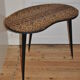 Table tripode forme haricot vintage