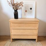 Commode hêtre massif