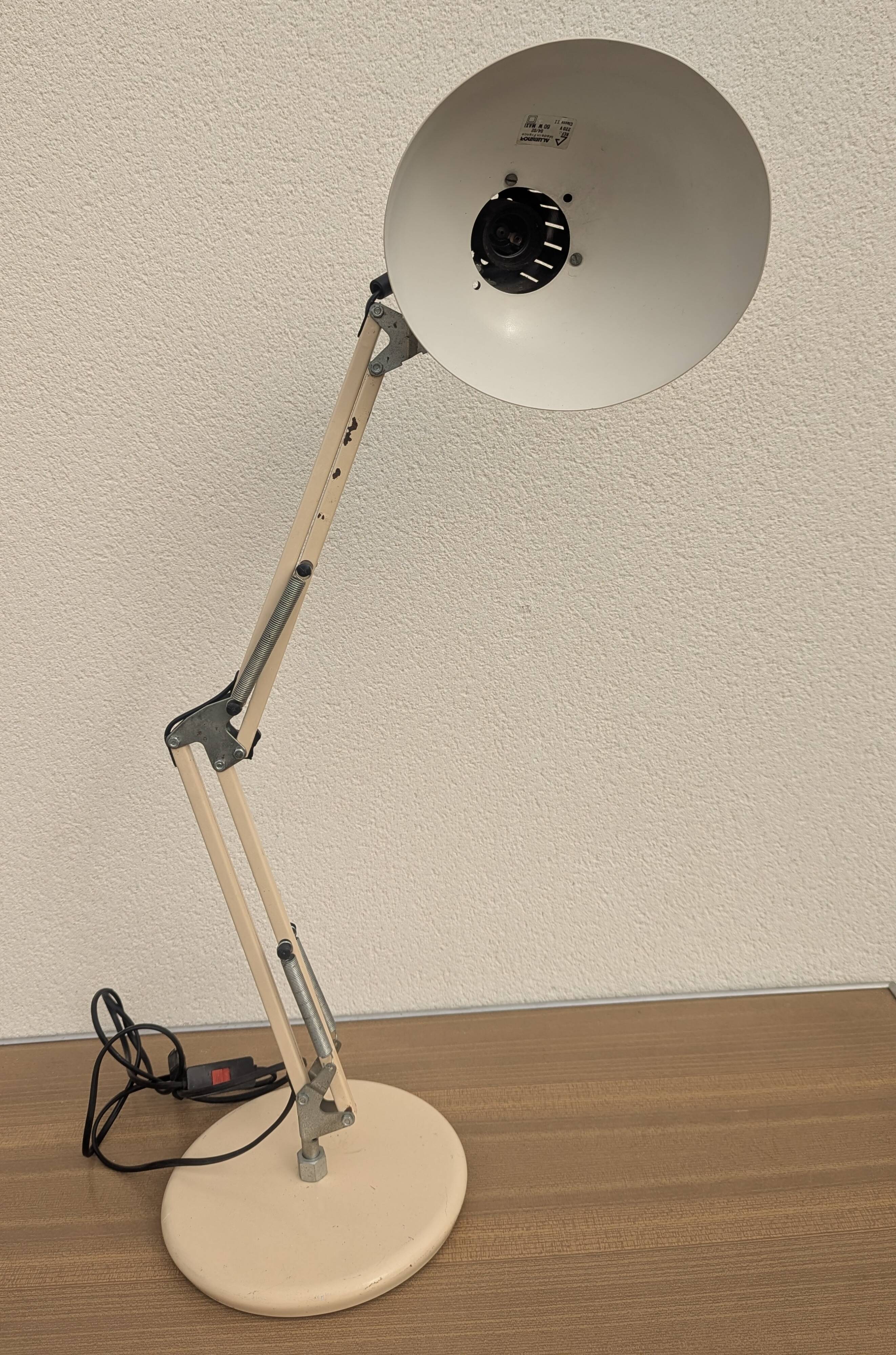 Vintage architect lamp - Aluminor (Made in France)