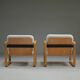 Set of 2 lounge chairs by Aeon Mondial, 1980s the Netherlands.