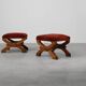 Flemish Gothic Revival Oak Footstool, Belgium, 19th Century