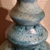Designer vase by Jean Busson in glazed ceramic terracotta from Dinan