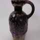 Purple & Gold Lava 321/3 Ceramic Vase from Ruscha, 1960s