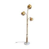 Floor lamp "thrush" 3 golden globes