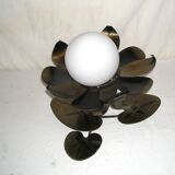 Water lily table lamp - Jansen style from the 70s