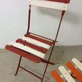 Bistro folding chairs garden