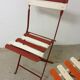 Chaises pliantes de bistrot  jardin