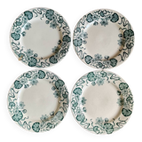 4 Nénuphar plates R & A Salins