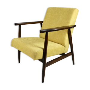 Fauteuil vintage jaune
