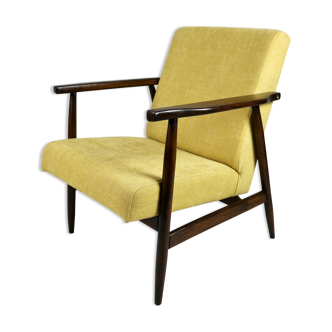 Vintage Light Yellow Easy Chair, 1970s