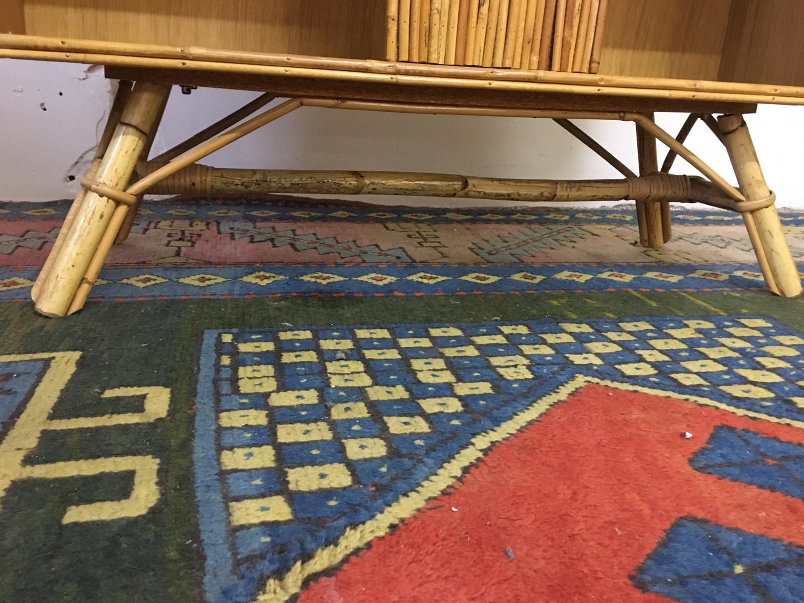 Bamboo buffet 2 doors