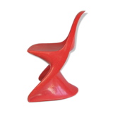 Chaise d'enfants rouge
