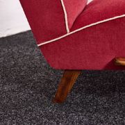 Fauteuils et tabourets Art Déco Jindřich Halabala H-530 années 1940, Up Závody