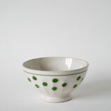 Earthenware bowl with green weight, 1940