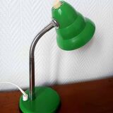 Vintage green cocotte lamp 1950