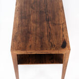 Side table in rosewood by Severin Hansen and Haslev Furniture, 1960s