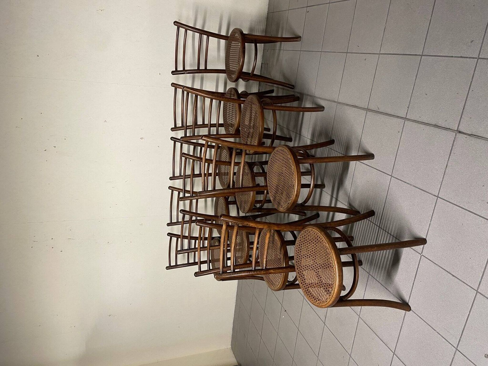 Chairs, Italy, late 19th century, set of 11